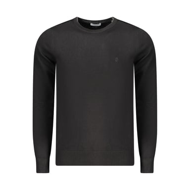 Coveri Moving Black Viscosa Mens Sweater