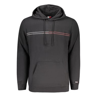 Tommy Hilfiger Black Cotton Men's Hoodie