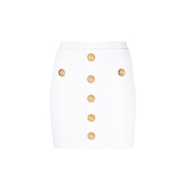 Balmain Stretch Mini Skirt