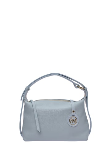Roberta M  Turquoise Leather Bag