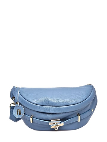 Anna Luchini Turquoise Leather Bag