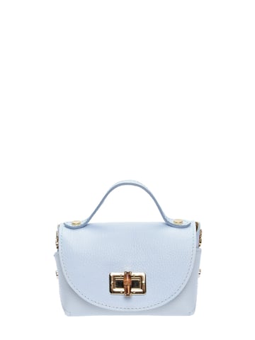 Anna Luchini Turquoise Leather Bag
