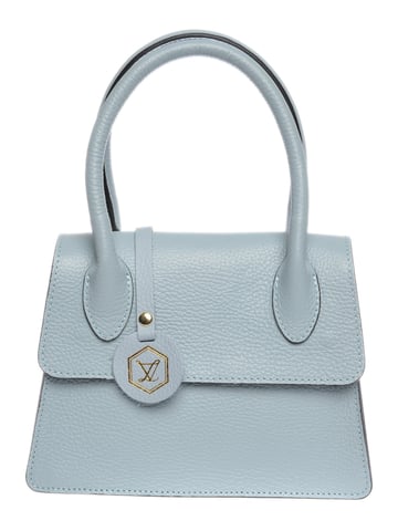 Luisa Vannini Turquoise Leather Bag
