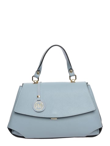 Roberta M  Turquoise Leather Bag