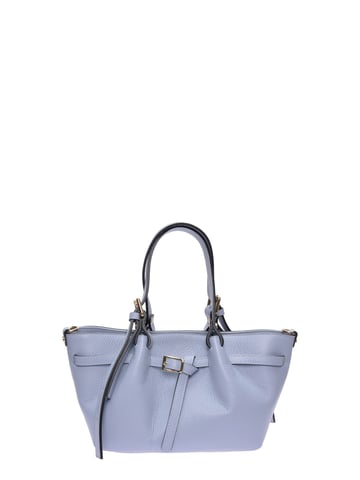 Luisa Vannini  Turquoise Leather Bag