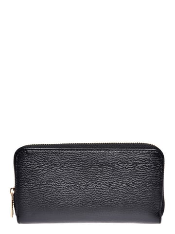 Roberta M  Black Leather Wallet
