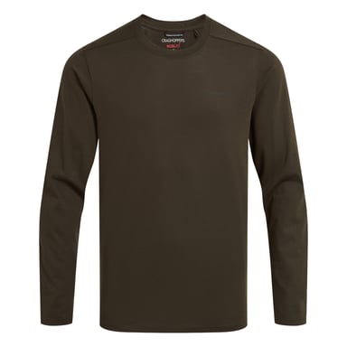Craghoppers Mens Abel Nosilife Long-Sleeved T-Shirt (Woodland Green)