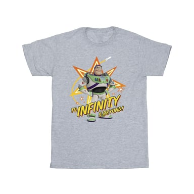 Disney Boys Toy Story Buzz To Infinity T-Shirt (Sports Grey)