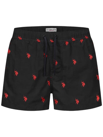 U.S. Polo Assn. men’s swim shorts with allover logo design