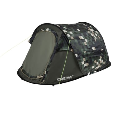 Regatta Malawi Pixelated 2 Person Pop-Up Tent (Multicoloured)