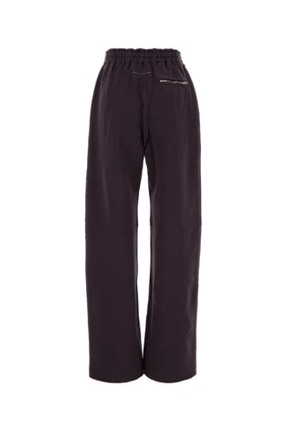 Aubergine Cotton Joggers