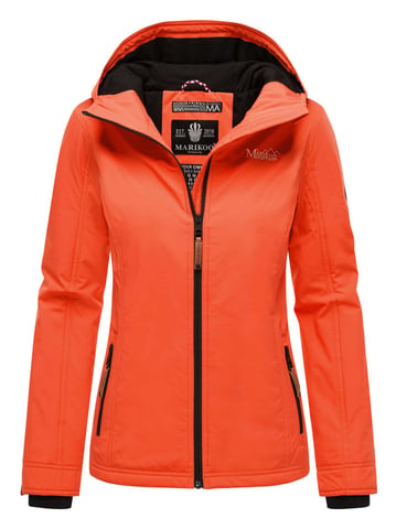 Marikoo women’s transitional jacket – Brombeere, lightweight with hood