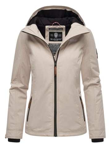 Marikoo women’s transitional jacket – Brombeere, lightweight with hood