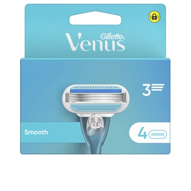 Gillette Venus Smooth Laddare 4 ersättningshuvuden