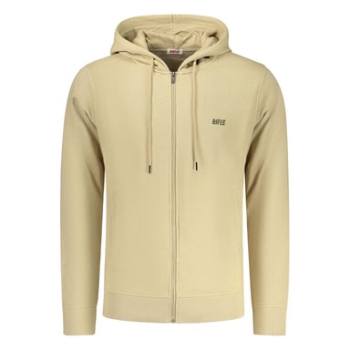 Rifle Beige Cotton Men's Hoodie