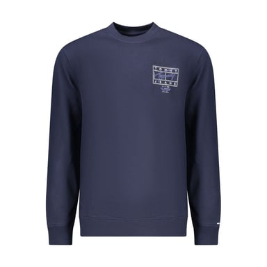 Tommy Hilfiger Blue Cotton Men Sweatshirt