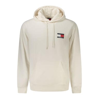 Tommy Hilfiger White Cotton Men's Hooded Sweatshirt