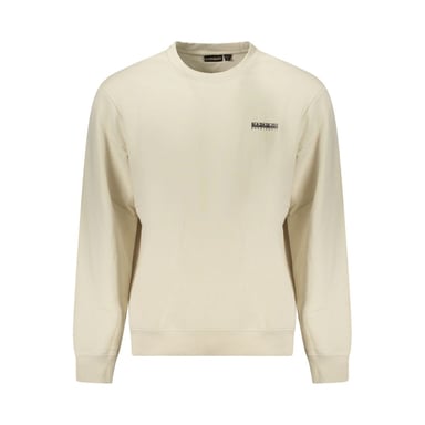 Napapijri Beige Katoenen Heren Sweatshirt