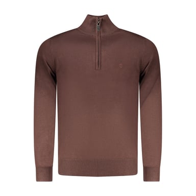 Coveri Moving Marrone Viscosa Mens Sweater