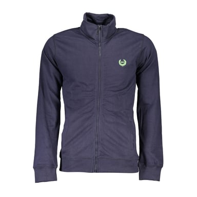 Gianmarco Venturi Blue Cotton Men's Sweatshirt