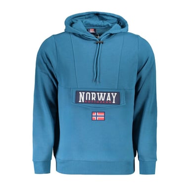 Norge 1963 Blå Bomull Herrtröja