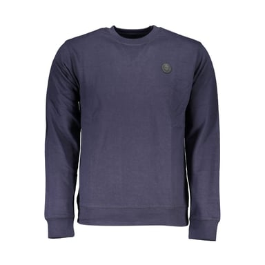Gianmarco Venturi Blue Cotton Men Sweatshirt