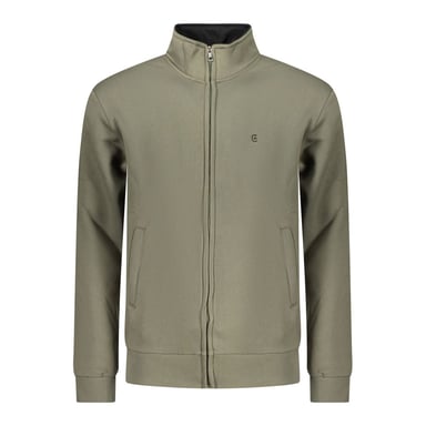 Coveri Moving Verde Cotton Men Sweatshirt