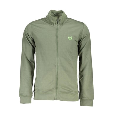 Gianmarco Venturi Verde Cotton Men Sweatshirt