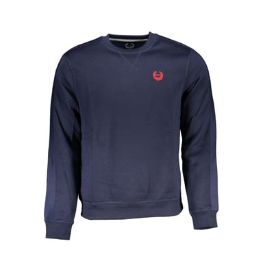 Gianmarco Venturi Blue Polyester Men's Sweatshirt