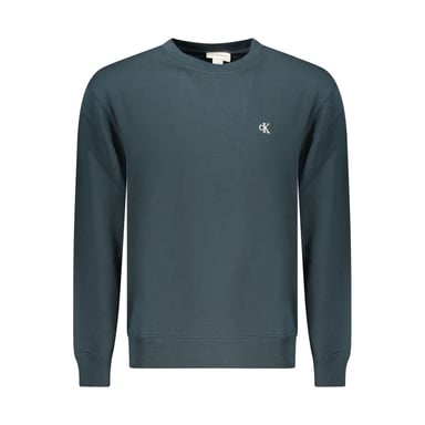 Calvin Klein Blue Cotton Men Sweatshirt