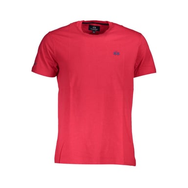 La Martina Rosso Cotton Men's T-Shirt