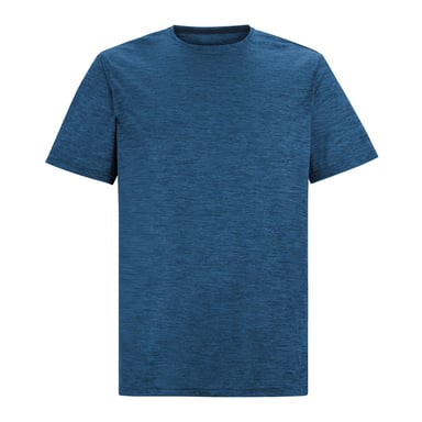 Regatta Mens Fingal Edition Marl T-Shirt (Olympian Blue/Navy)