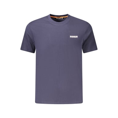 Napapijri Blauwe Katoenen Heren T-Shirt