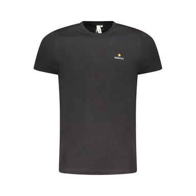 Esercito 1659 Svart Bomull T-shirt för Män
