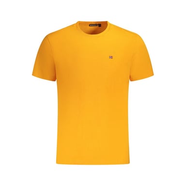 Napapijri Arancione Katoenen Heren T-Shirt