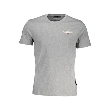 Napapijri Grigio Katoenen Heren T-Shirt