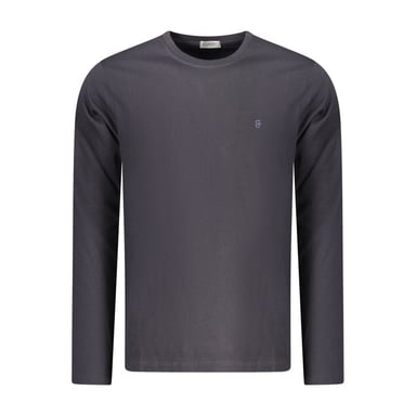 Coveri Moving Blue Cotton Men T-Shirt