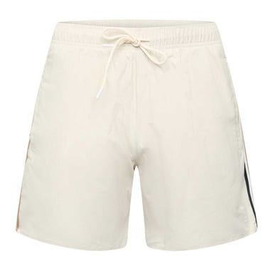 Boss Mens Iconic Logo Swim Shorts (White)