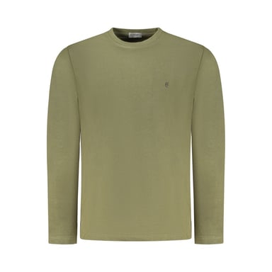 Coveri Moving Verde Cotton Men T-Shirt