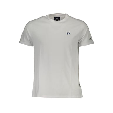 La Martina White Cotton Men's T-Shirt