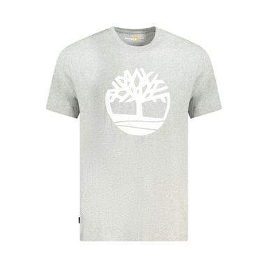 Timberland Grigio Cotton Men T-Shirt