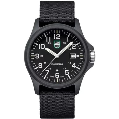Luminox Zwarte Nylon Sporthorloge