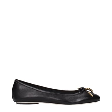 Chloé Zwarte Leren Ballettops