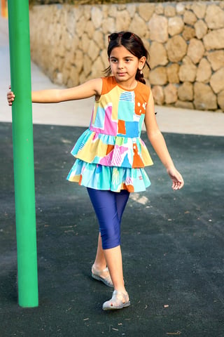 Marina Upf50+ Sun-Protected Girls’ Swimsuit