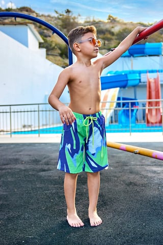 Marina Boys Swim Shorts Colorful