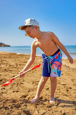Marina Boys Swim Colorful Shorts