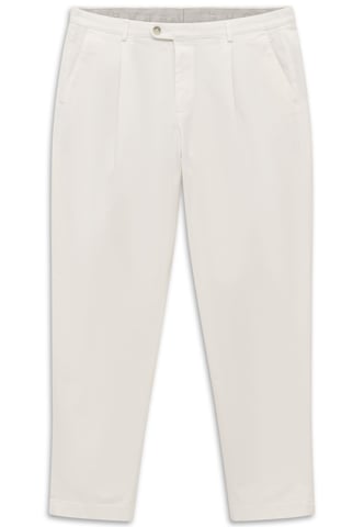 Bugatti Herren Bundfaltenhose aus Baumwoll-Stretch