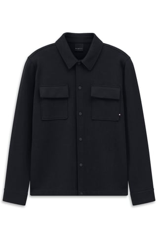 Bugatti Herren Hemdjacke mit Druckknöpfen