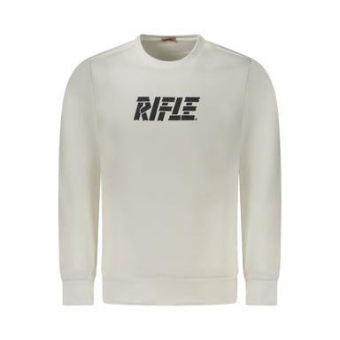Rifle White Cotton Men Sweatshirt