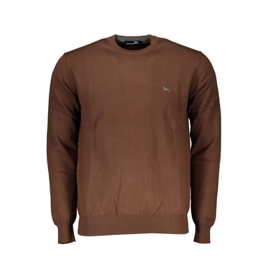 Brown Crew Neck Jumper